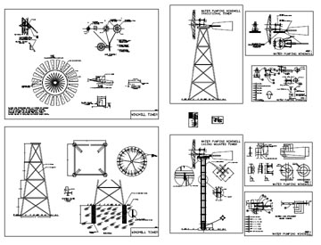 windmill plans drawings